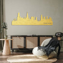 Chicago Skyline Metal Wall Art – City Skyline Urban Home & Office Decor