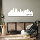 Denver Skyline Metal Wall Art – Colorado City Urban Home & Office Decor