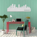 Denver Skyline Metal Wall Art – Colorado City Urban Home & Office Decor