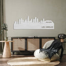 Los Angeles Skyline Metal Wall Art – California City Urban Home & Office Decor