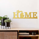 Michigan Home Metal Wall Art – Michigan State Pride Home & Office Decor