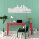 Minnesota Skyline Metal Wall Art – Minneapolis City Urban Home & Office Decor