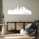 Minnesota Skyline Metal Wall Art – Minneapolis City Urban Home & Office Decor