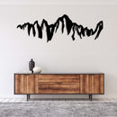 Mount Whitney Metal Wall Art – California Sierra Nevada Highest Peak Wall Decor