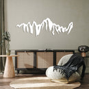 Mount Whitney Metal Wall Art – California Sierra Nevada Highest Peak Wall Decor