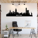 New York City Skyline Metal Wall Art – Urban City Skyline Home & Office Decor