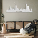 New York City Skyline Metal Wall Art – Urban City Skyline Home & Office Decor