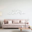 Waves Metal Wall Art – Coastal Ocean Scenic Home Decor