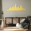San Francisco Skyline Metal Wall Art – California City Urban Home & Office Decor
