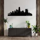 San Francisco Skyline Metal Wall Art – California City Urban Home & Office Decor