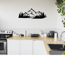 White Mountains Metal Wall Art – New Hampshire Scenic Nature Wall Decor