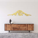 Mount Rainier Alternative Metal Wall Art – Pacific Northwest Mountain Scenic Decor