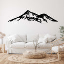 Mount Shasta Metal Wall Art – California Volcano Mountain Wall Decor