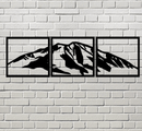 Mount Sopris (3 Piece) - Metal Wall Art