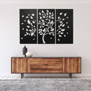 Tree 3 Piece Metal Wall Art Set – Nature Botanical Home Decor