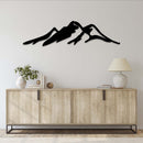 Great Smoky Mountains Metal Wall Art – Tennessee National Park Wall Decor