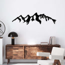 Teton Mountains Alternative Metal Wall Art – Wyoming National Park Decor
