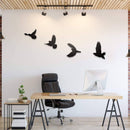 Birds Metal Wall Art – Wildlife Nature Wall Decor for Home & Garden