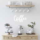 Coffee Metal Wall Art – Kitchen Coffee Bar Foodie Home Decor