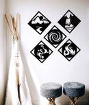 Five Elements - Metal Wall Art