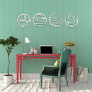 Four Elements Alternative - Metal Wall Art