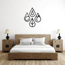 Four Elements Metal Wall Art – Earth Wind Fire Water Wall Decor