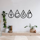 Four Elements - Metal Wall Art