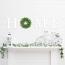 Home Metal Wall Art – Farmhouse Word Sign Living Room Decor