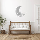 Pacific Moon - Metal Wall Art