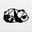 Panda Metal Wall Art – Wildlife Cute Animal Nature Home Decor