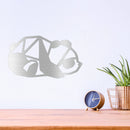 Panda Metal Wall Art – Wildlife Cute Animal Nature Home Decor