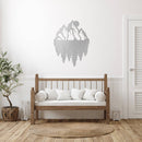 Rocky Mountain Sunset Metal Wall Art – Colorado Landscape Twilight Home Decor