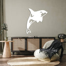 Orca Whale Metal Wall Art – Ocean Wildlife Coastal Marine Home Decor