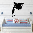 Orca Whale Metal Wall Art – Ocean Wildlife Coastal Marine Home Decor