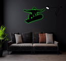 Big Air Snowboarder Metal Wall Art – Ski Resort Winter Sports Decor