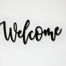 Welcome - Metal Wall Art