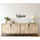 Welcome - Metal Wall Art