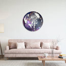 Galaxy Astronaut Metal Wall Art – Space Cosmic Science Fiction Home Decor