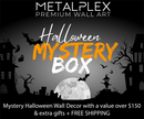 Halloween Mystery Box - Metal Wall Art
