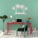 Palm Trees Metal Wall Art – Tropical Beach Home & Outdoor Decor