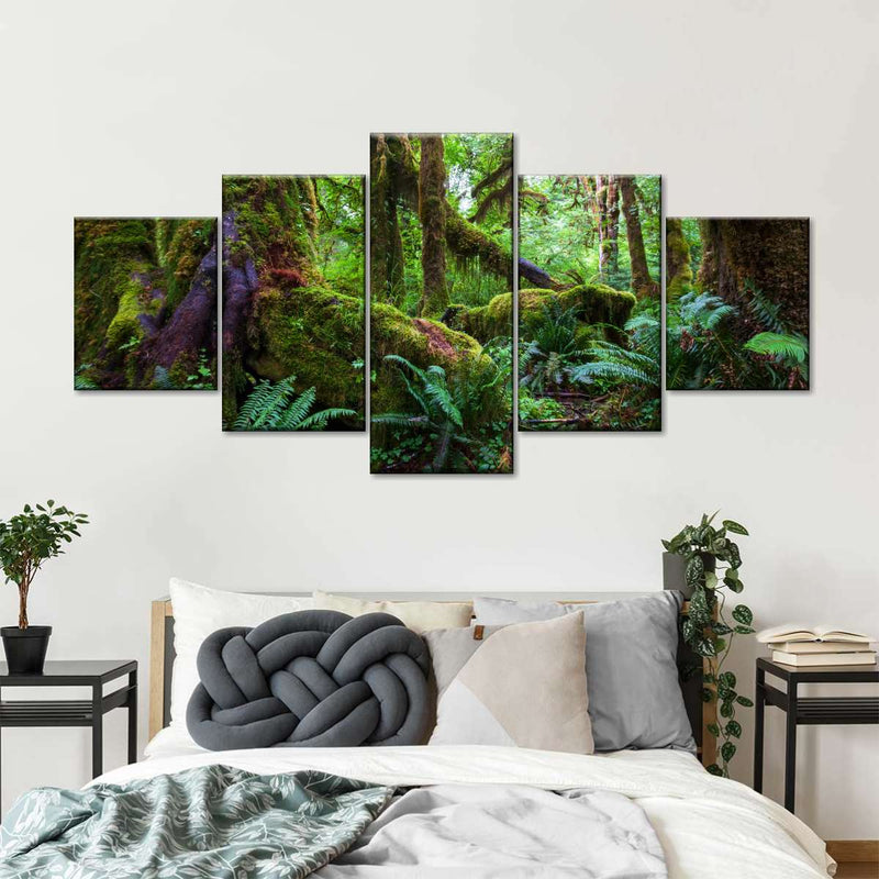 Mossy Rainforest Wall Art