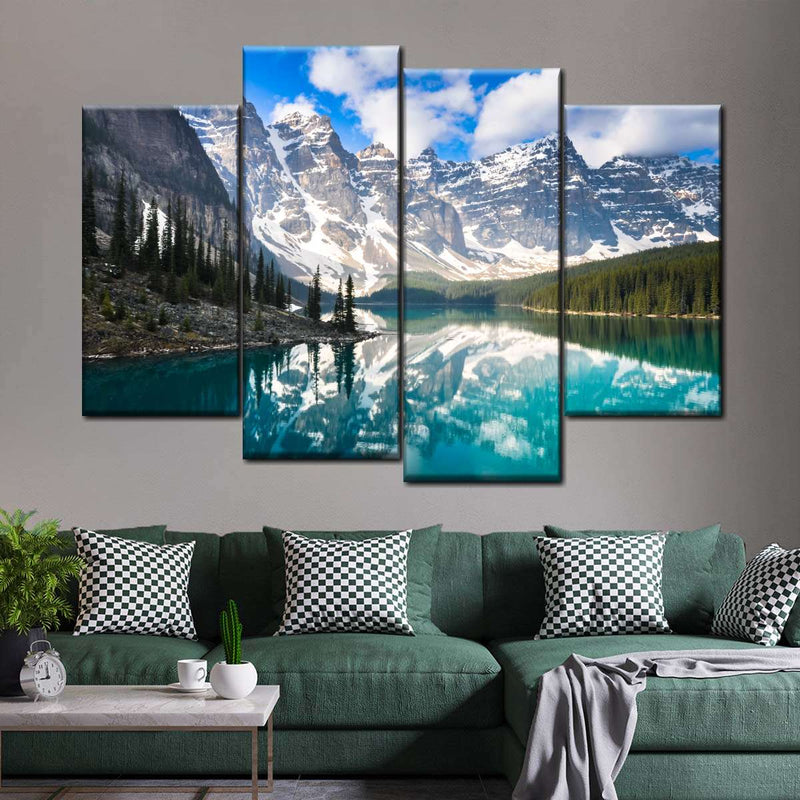 Mountain Reflection Wall Art