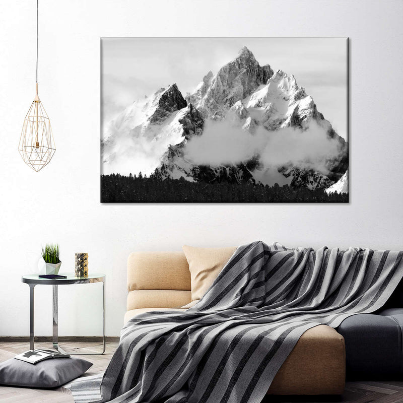 Snowcapped Grand Tetons Wall Art