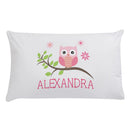 Personalized Cute Owl Sleeping Pillowcase