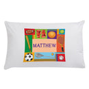 Personalized Kids Sports Sleeping Pillowcase