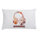 Personalized Love for Music Sleeping Pillowcase