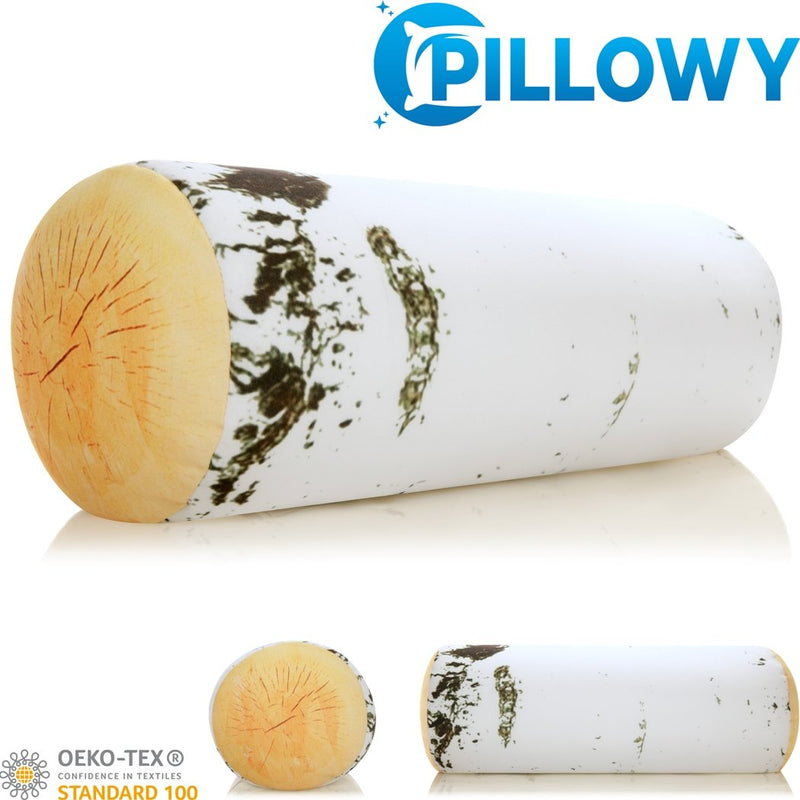 Microbead Bolster Neck Roll Pillow - Silky Feel