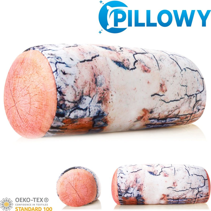 Microbead Bolster Neck Roll Pillow - Silky Feel