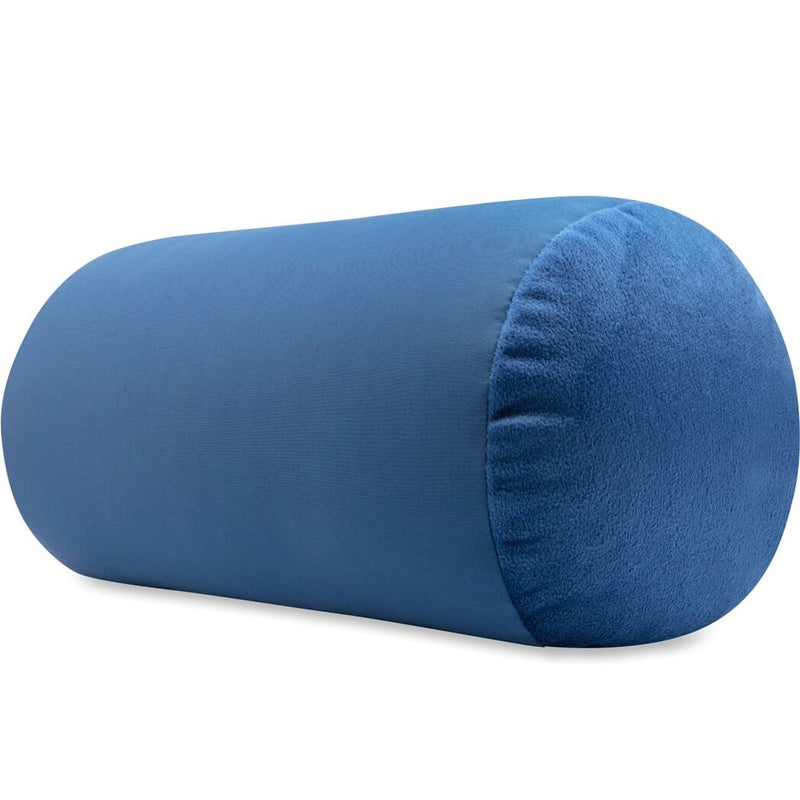 Microbead Squishy Bolster Neck Roll Pillow - Silky Feel, 14" x 8" x 8"