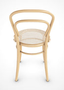 Michael Thonet No. 14 Bentwood Chair by Ton - Natural Beechwood / Cane Seat